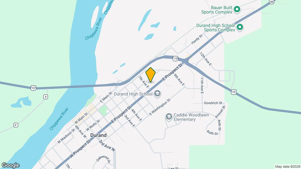 704 E Prospect St Map and Location Details