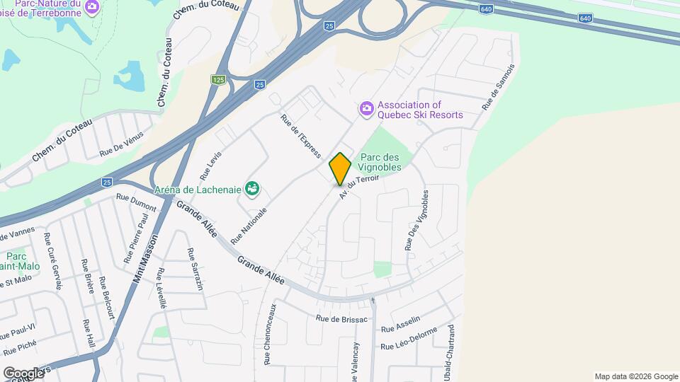 894 Du Terroir Av Map and Location Details