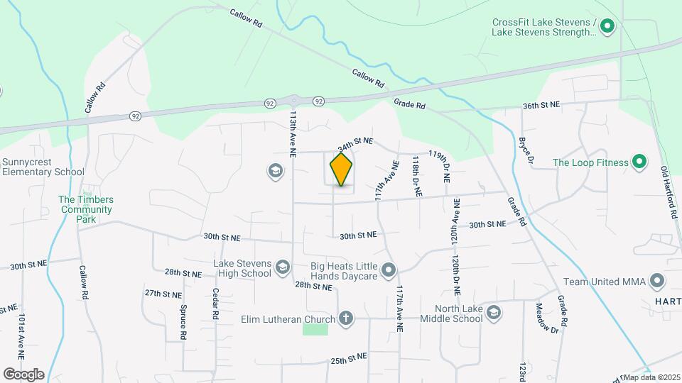11408 33rd St NE Mapa y Detalles de la Ubicación
