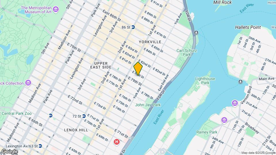 The Ashford NYC Map and Location Details