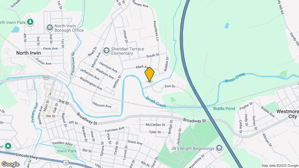 9830 Don Dr Map and Location Details