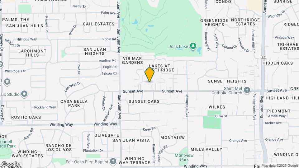 4842 Morgera Lane Map and Location Details