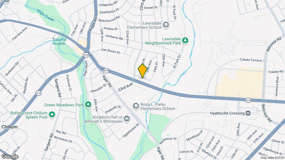 2315 Sheridan St Map and Location Details