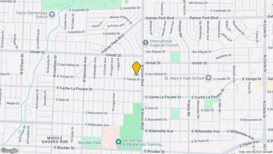 1003 N Meade Ave Map and Location Details