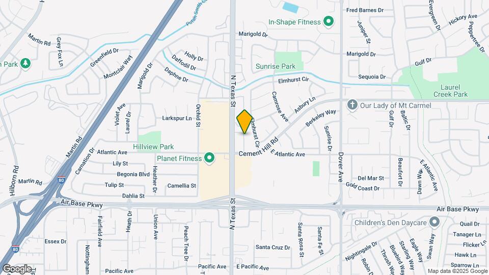 2750 N Texas St, Unit FL11-ID4240A Map and Location Details