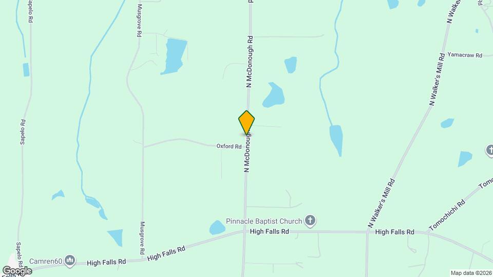 254 N McDonough Rd Map and Location Details