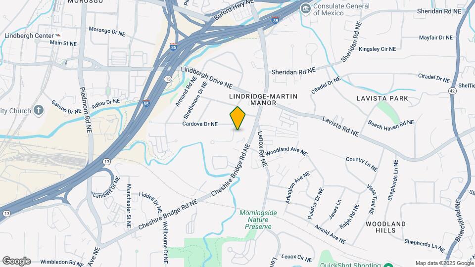 2221 Melante Dr NE Map and Location Details