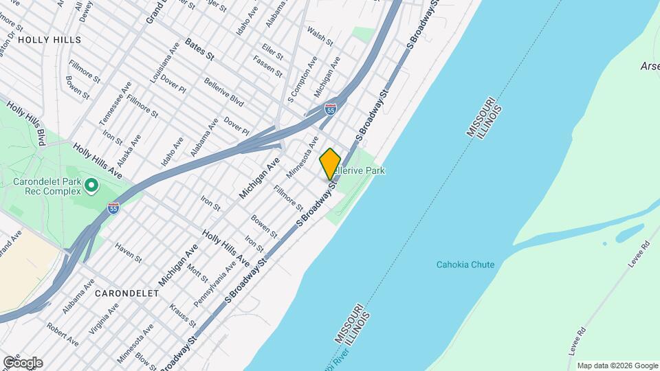 5803 S Broadway, Unit 2nd floor Mapa y Detalles de la Ubicación