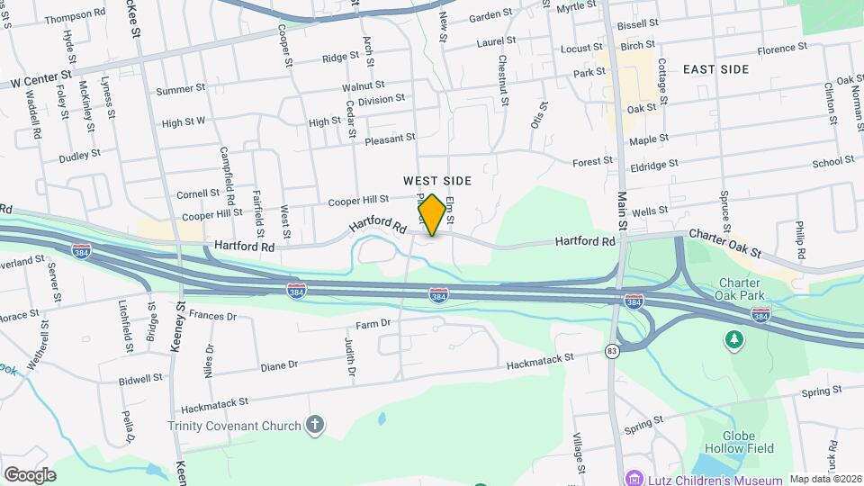 192 Hartford Rd Map and Location Details