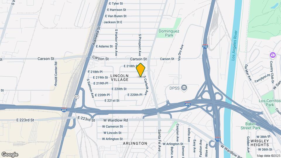 2742 E 219th St Map and Location Details