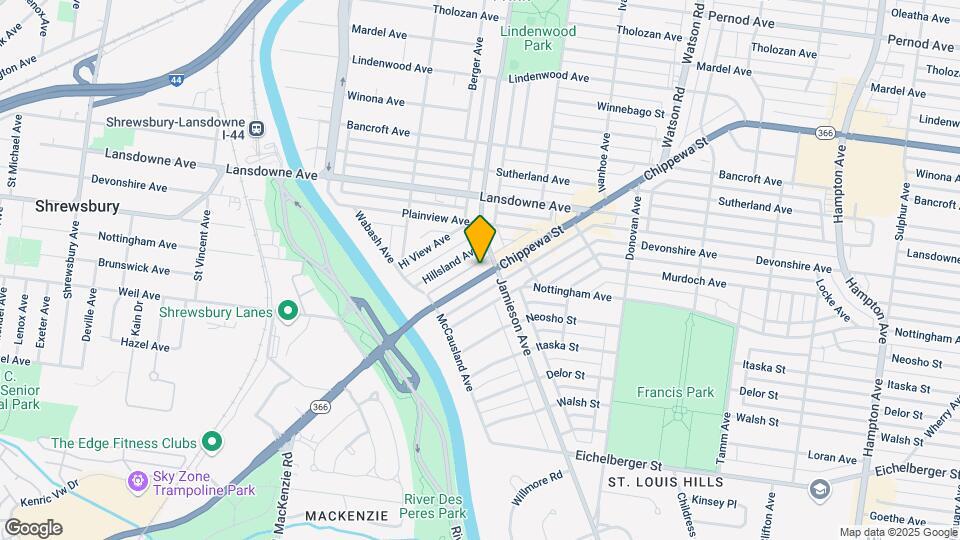6911 Chippewa St-Unit -1E Map and Location Details
