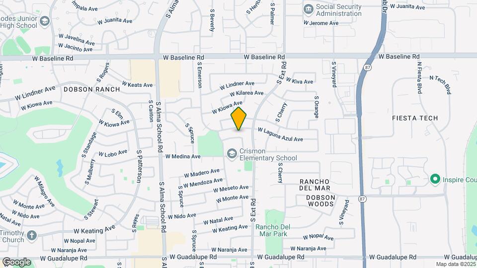 850 W Lobo Ave Map and Location Details