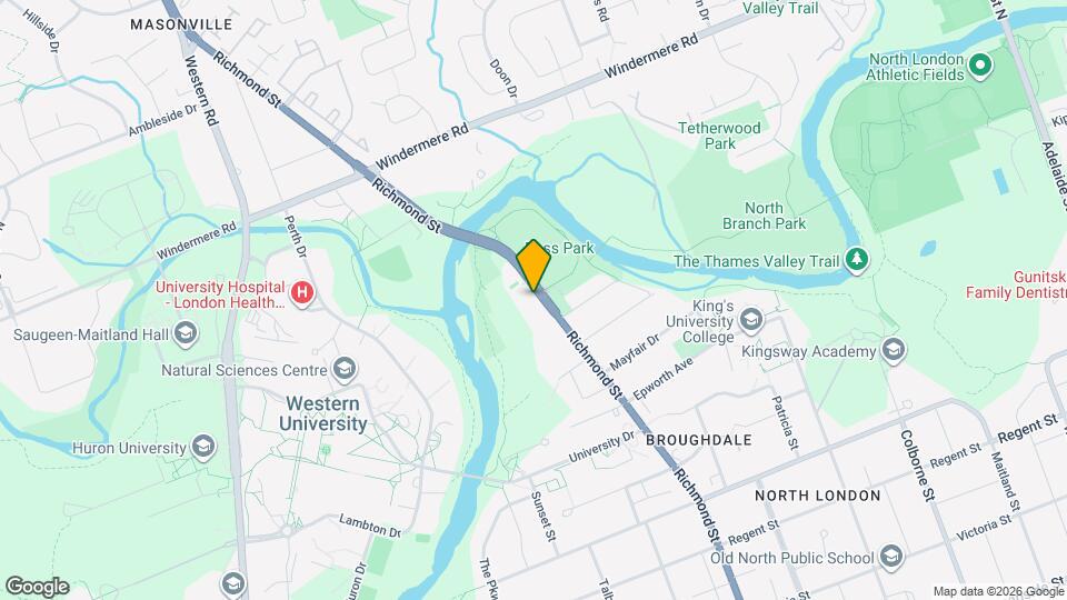 Luxe London Map and Location Details