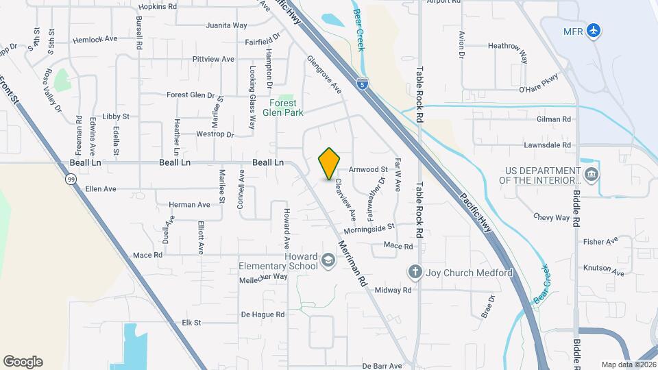 3055 Clearview Ave Map and Location Details