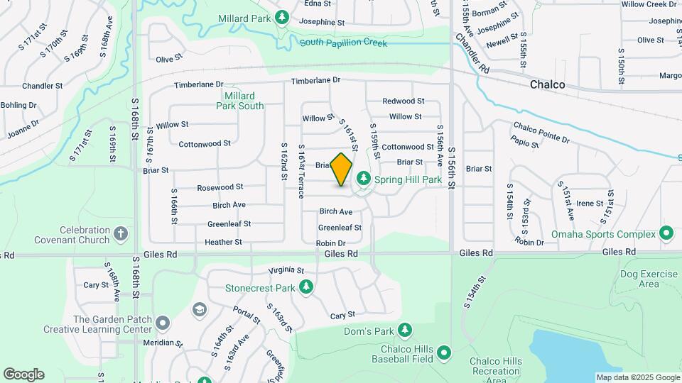 16112 Cherrywood St Map and Location Details