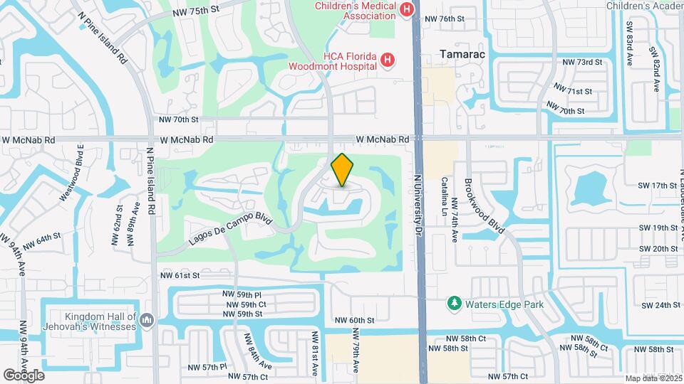 7920 N Colony Cir-Unit -102 Map and Location Details