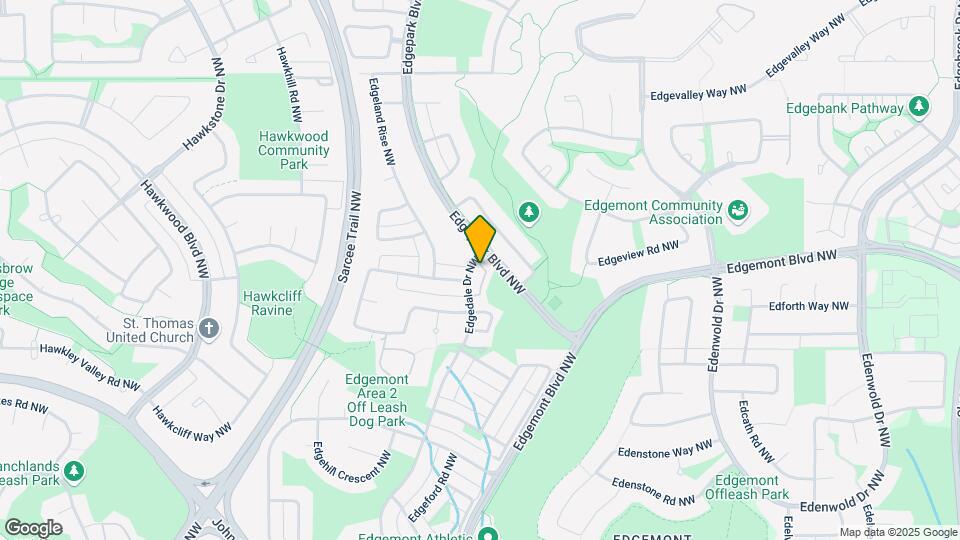 300 Edgedale Dr NW Map and Location Details