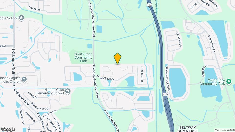 7009 Oak Crest Rd Map and Location Details