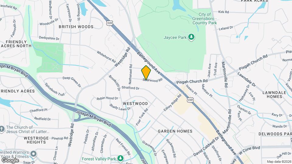 3021 Sourwood Rd Mapa y Detalles de la Ubicación