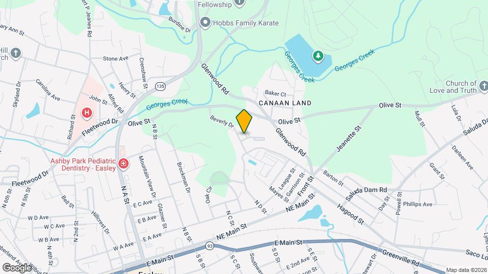 Cedar Brook Townhomes Map and Location Details