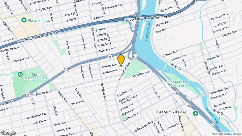 12 Bergen Ave, Unit 21-A Map and Location Details