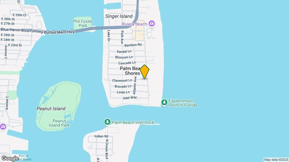 108 Claremont Ln Mapa y Detalles de la Ubicación