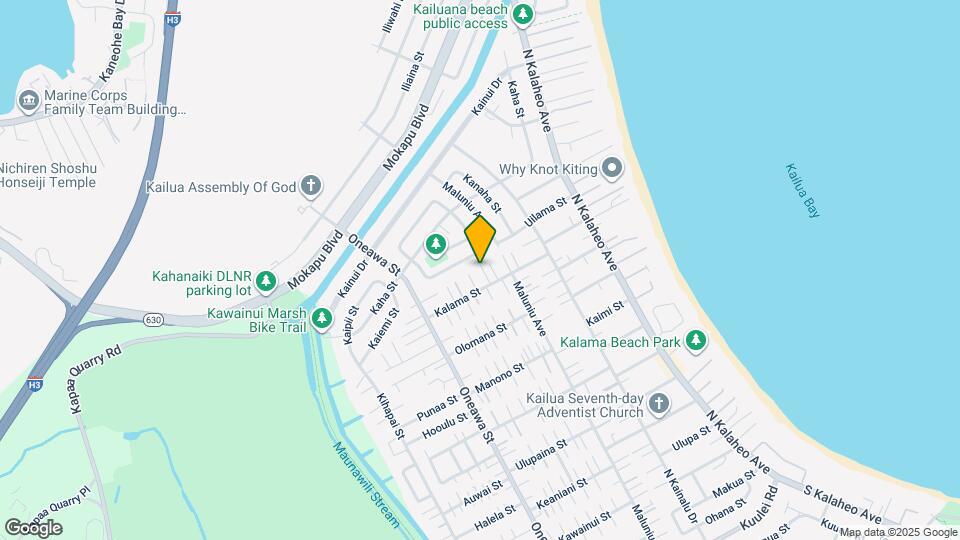 338 Kalama St Map and Location Details