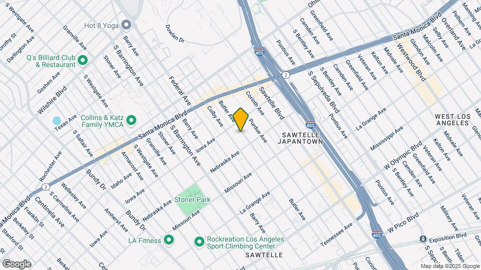 1725 Butler Ave Map and Location Details