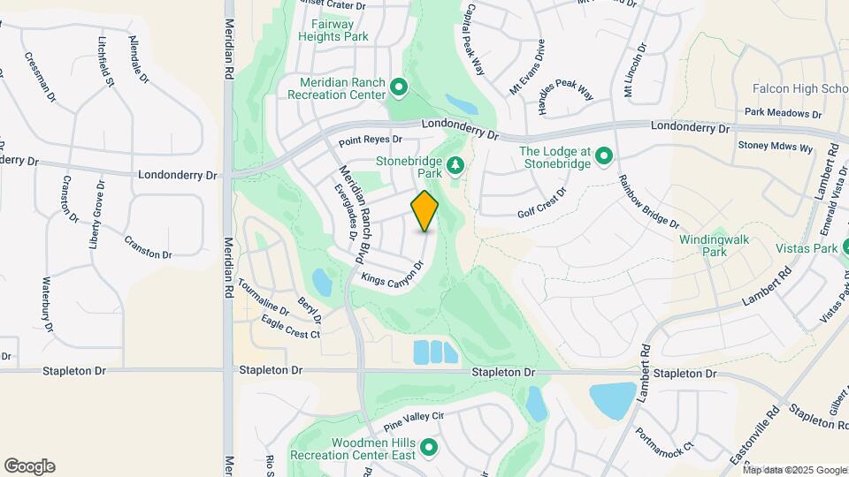 9946 Kings Canyon Dr Map and Location Details