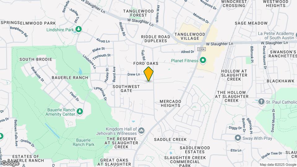 Casata Austin Mapa y Detalles de la Ubicación