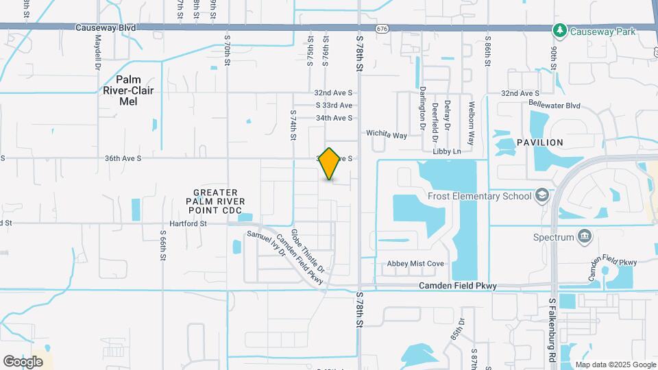 3693 Fulton Ferry Ln Mapa y Detalles de la Ubicación