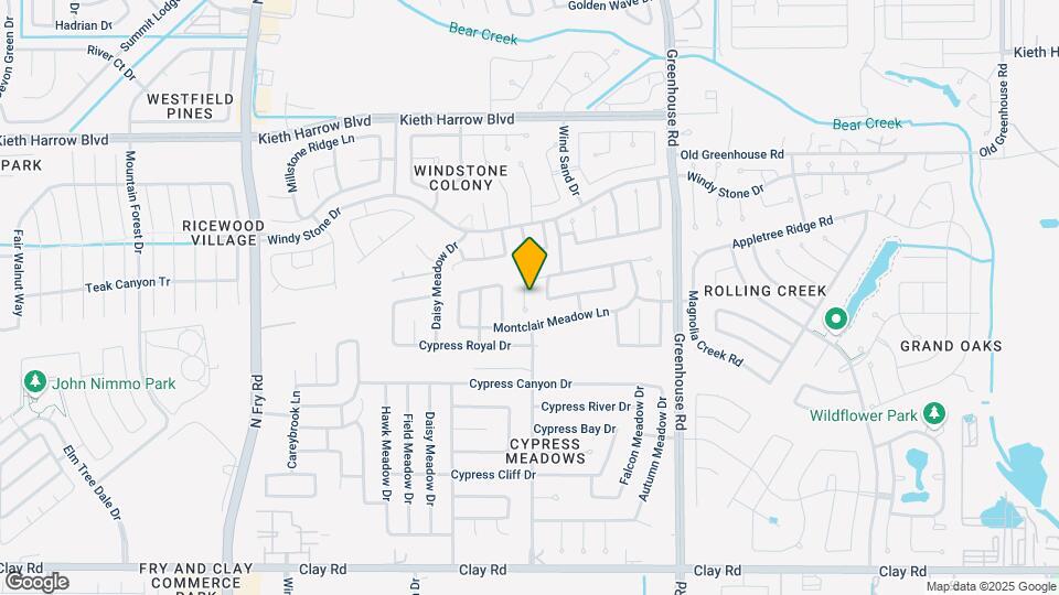 4722 Windy Cypress Ct Map and Location Details
