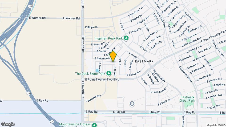 9440 E Supernova Dr Map and Location Details