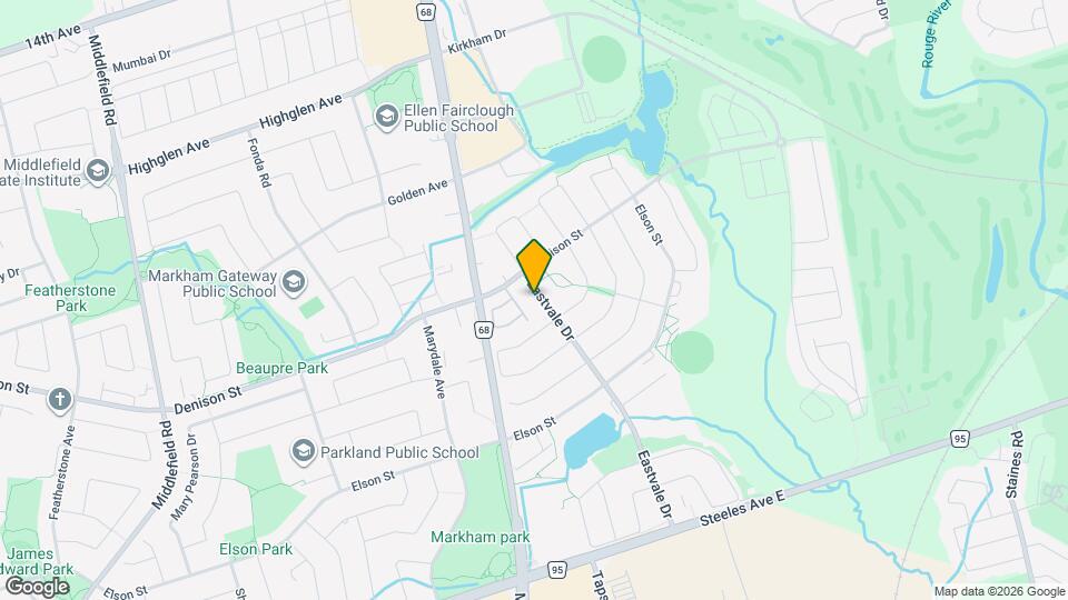 126 Eastvale Dr Map and Location Details