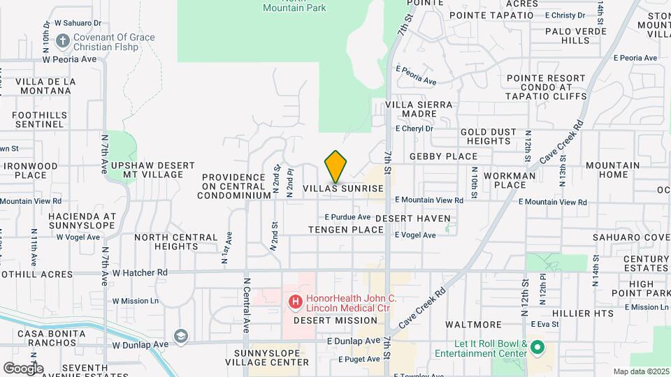 405 E Ironwood Dr Map and Location Details