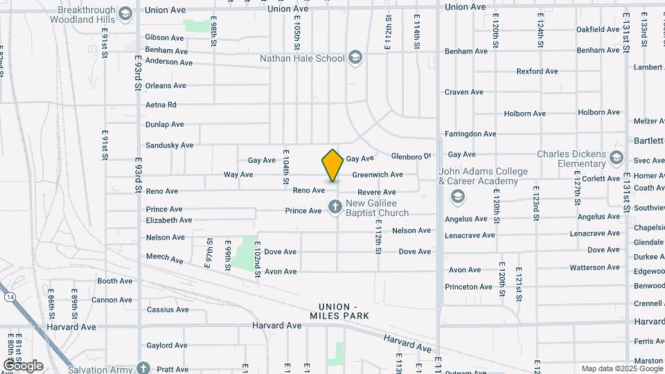 10809 Reno Ave Mapa y Detalles de la Ubicación