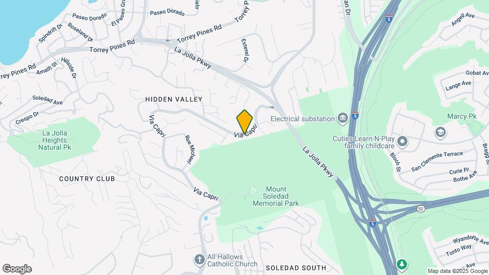 7853 Via Capri Map and Location Details