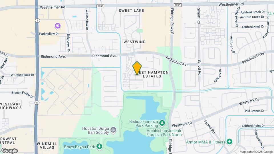 3125 Windchase Blvd Map and Location Details