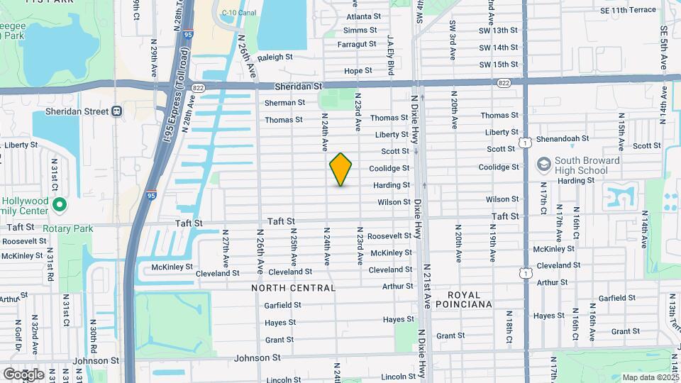 2330 Harding St Map and Location Details