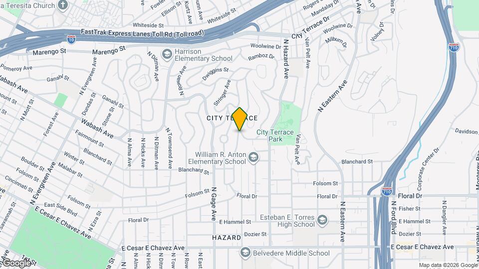 1022 Geraghty Ave Mapa y Detalles de la Ubicación