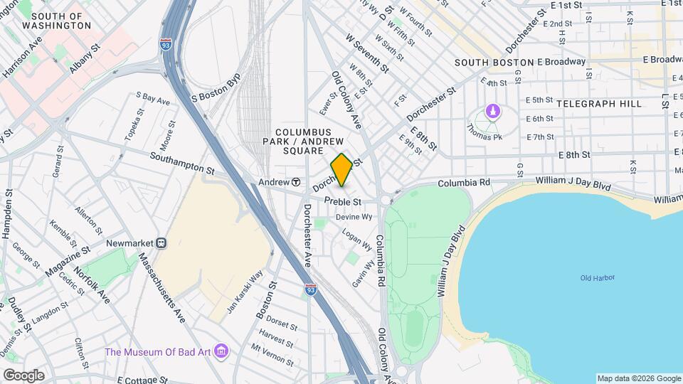 23 Ward St, Unit 1 Map and Location Details