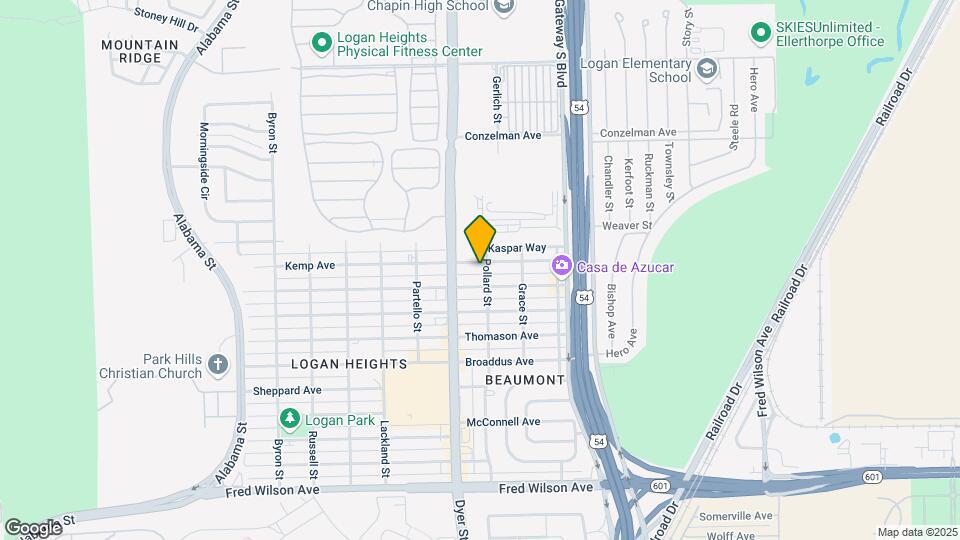 4030 Kemp Ave Mapa y Detalles de la Ubicación