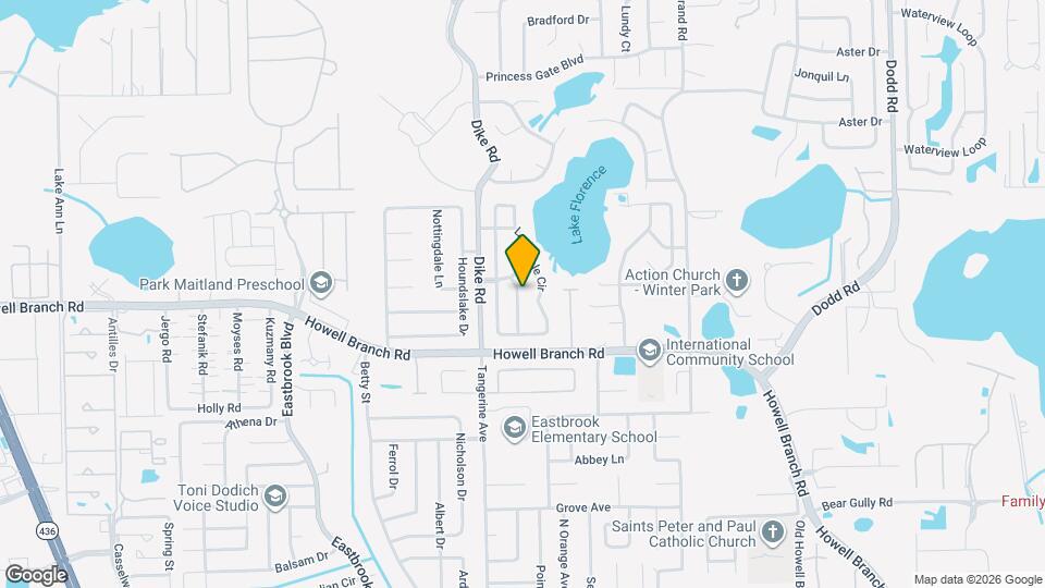 1657 Tremont Ln Mapa y Detalles de la Ubicación