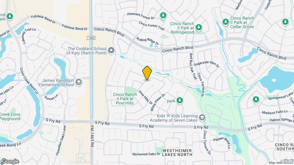 10126 Springfield Ridge Dr Mapa y Detalles de la Ubicación