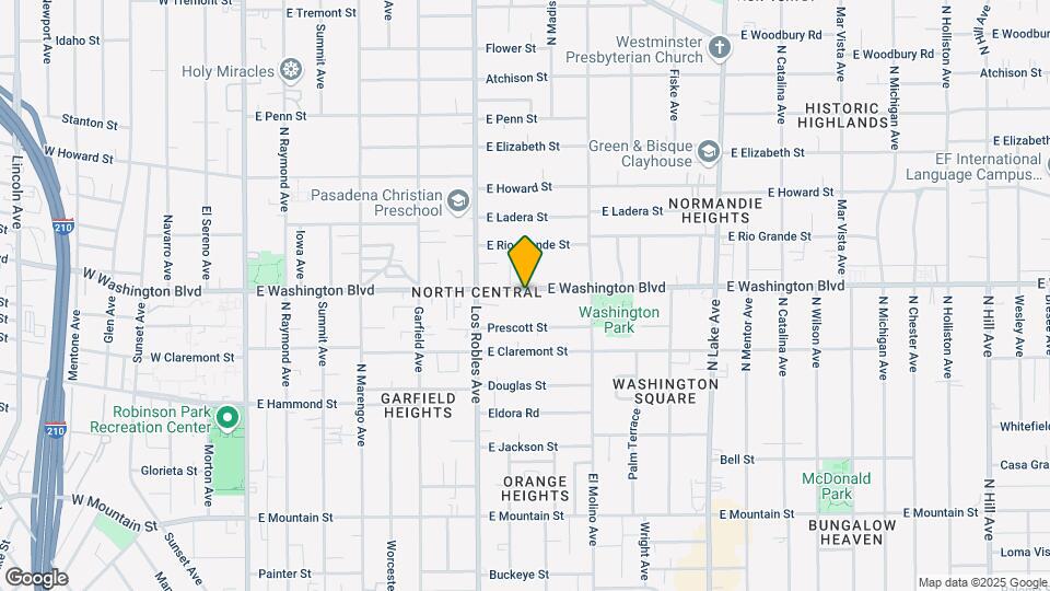 532-540 E Washington Blvd Map and Location Details