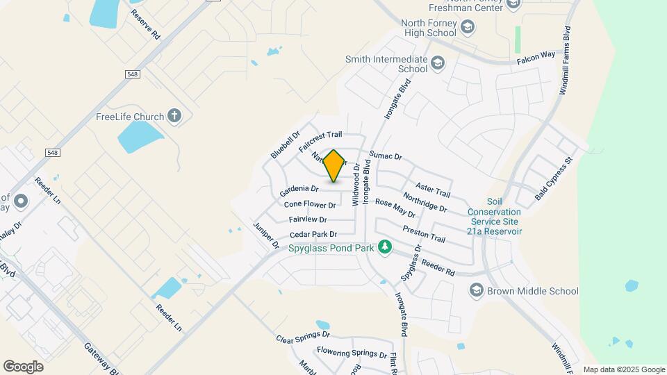 2015 Gardenia Dr Map and Location Details