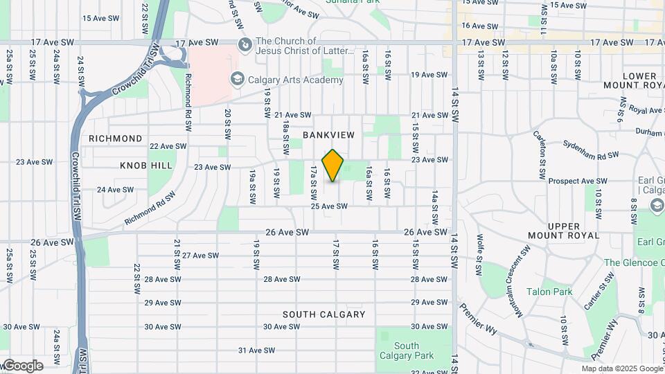 2507 17th St SW Map and Location Details