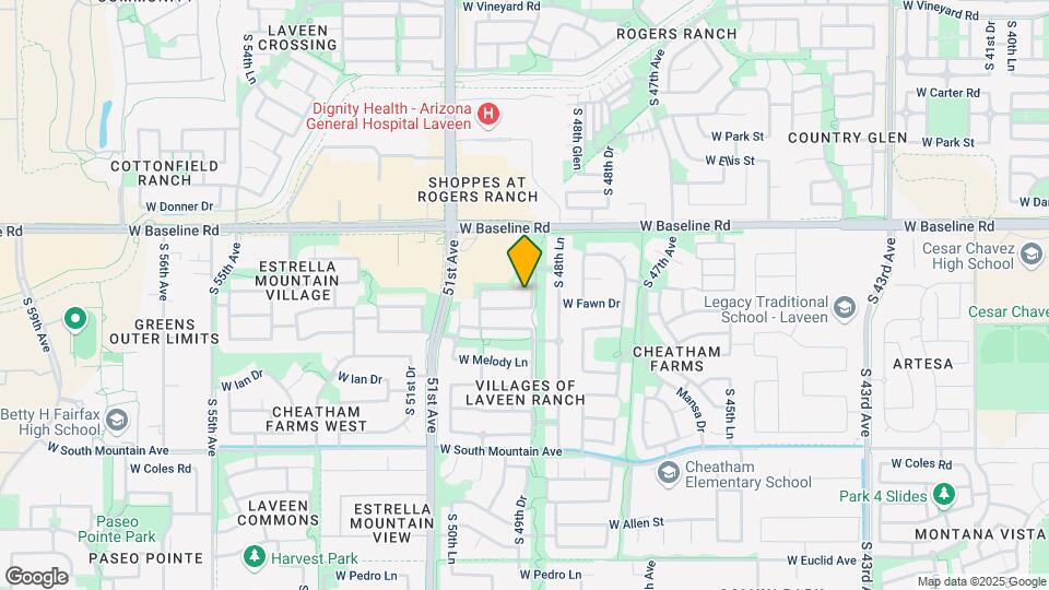4923 W Beautiful Ln Map and Location Details
