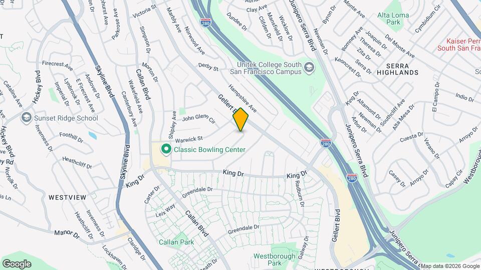 242 Dennis Dr Mapa y Detalles de la Ubicación