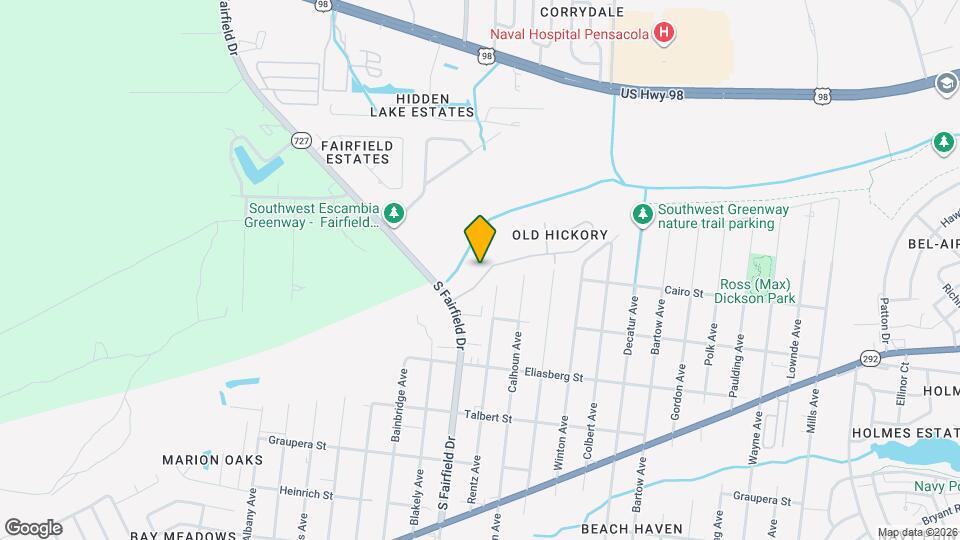 7684 Old Hickory Dr Map and Location Details